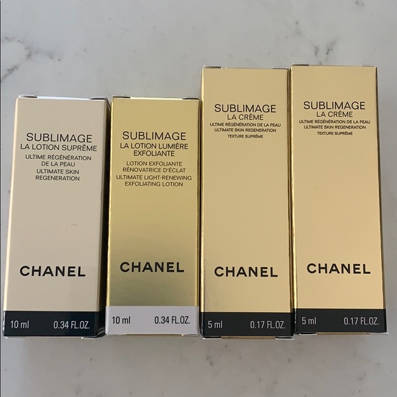 Chanel Sublimage Skincare Samples